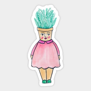 Plant Lady Sticker